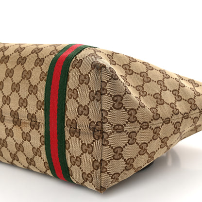 Gucci Monogram Medium Jolicoeur Tote Dark Brown 10 of 11