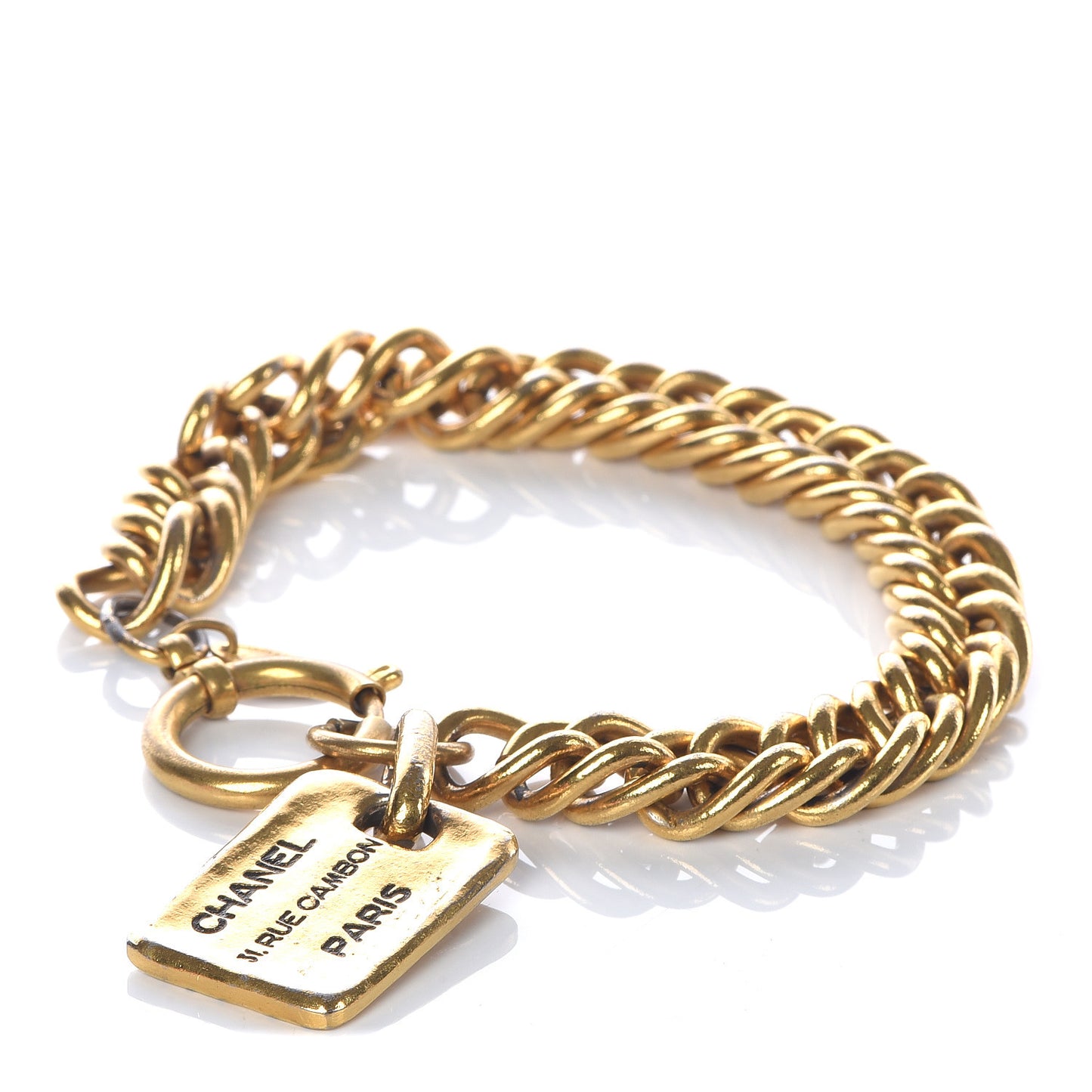 31 Rue Cambon Paris Chain Bracelet Gold