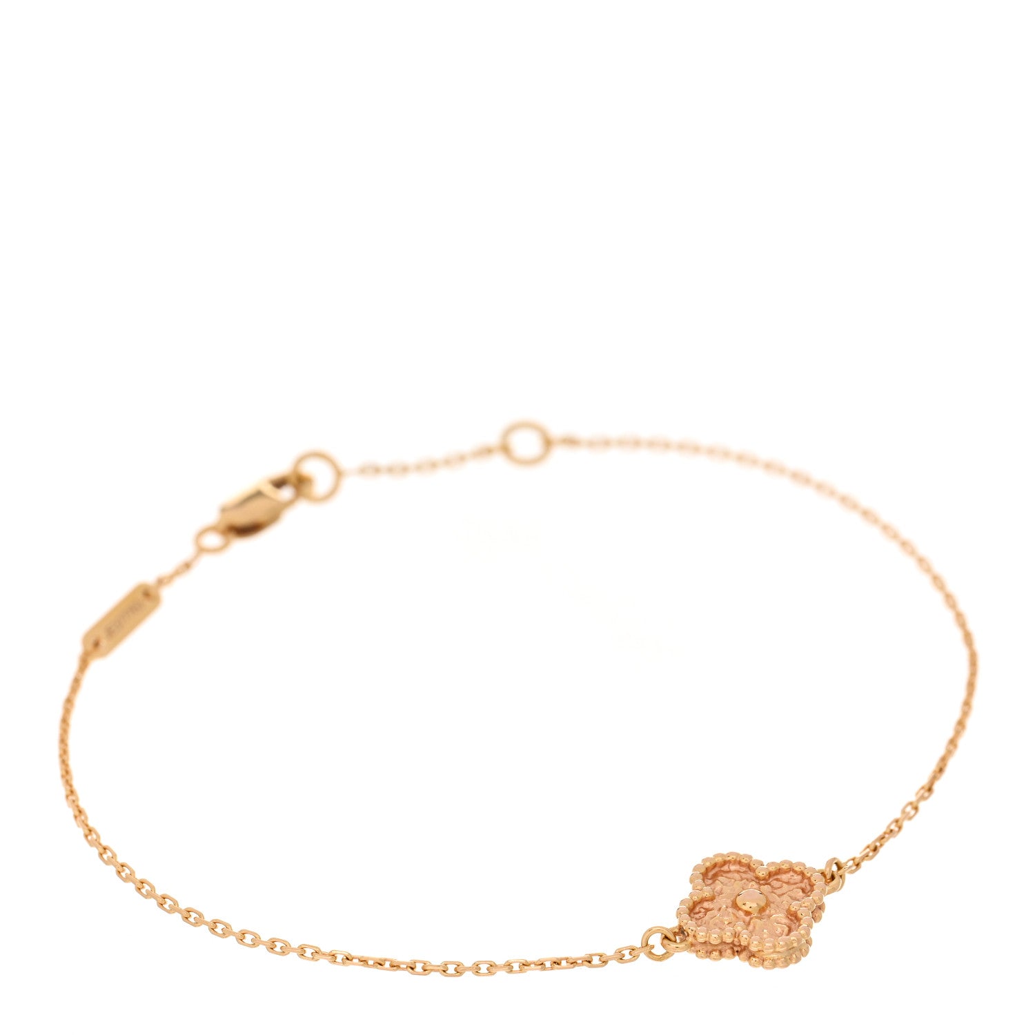 Van Cleef & Arpels 18K Rose Gold Sweet Alhambra Bracelet 1 of 4