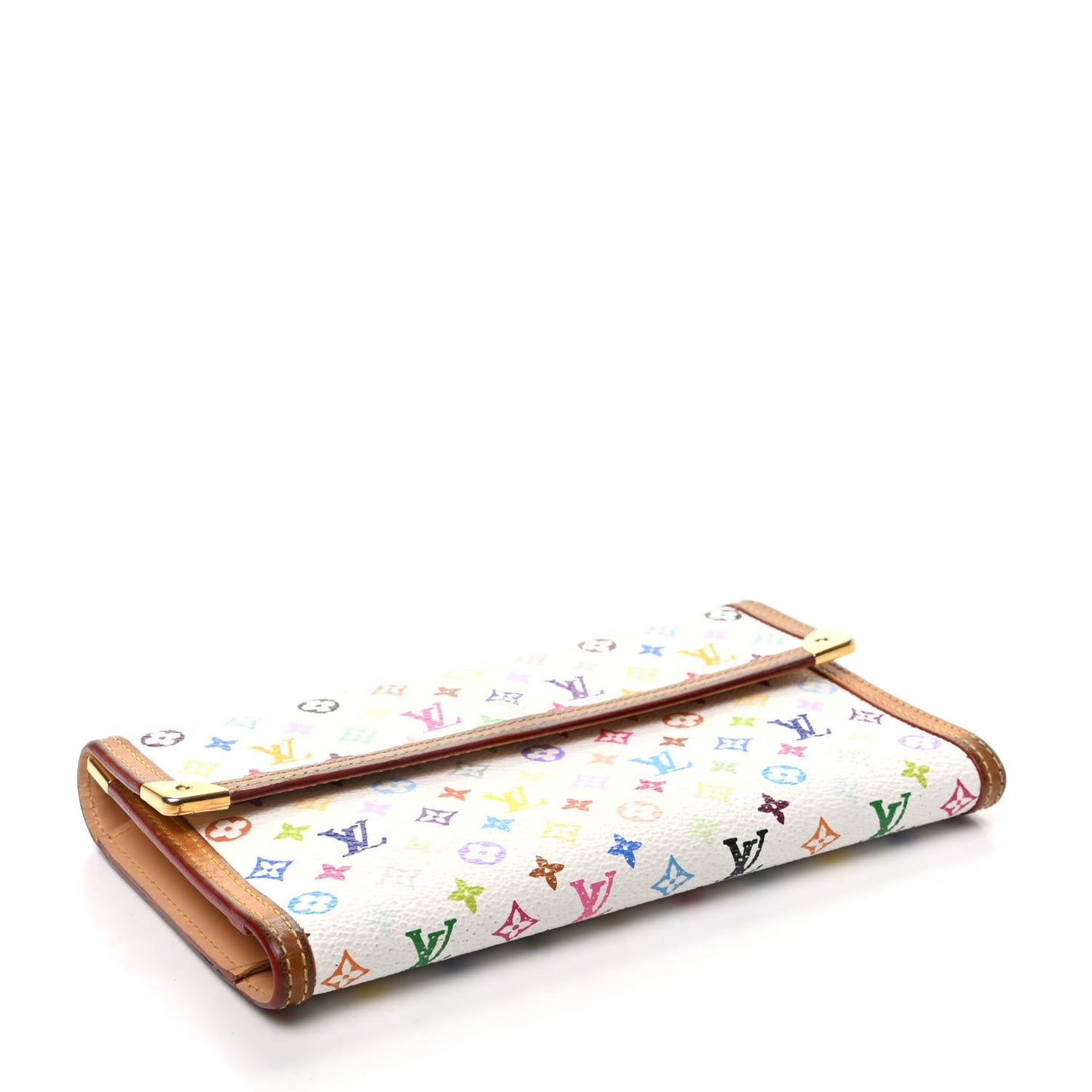Monogram Multicolor Porte Tresor International Wallet White