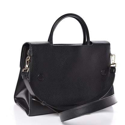 Christian Dior Grained Calfskin Medium Diorever Flap Black 3 of 13