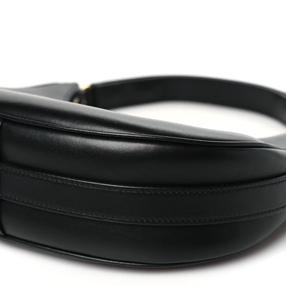 Celine Smooth Calfskin Medium Strap Ava Shoulder Bag Black 9 of 9