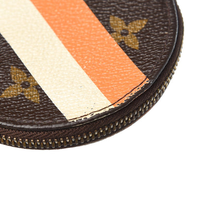 Louis Vuitton Monogram Groom Round Coin Purse 9 of 13