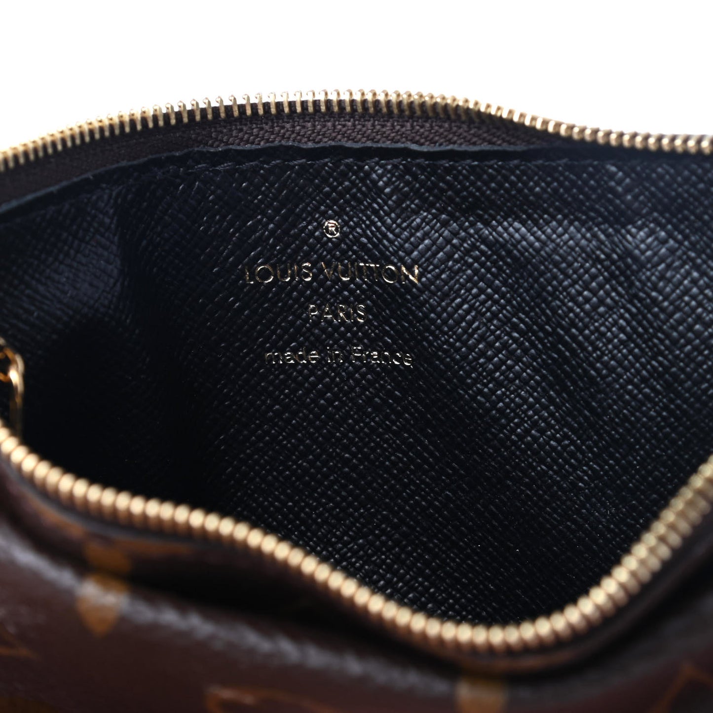 Monogram Recto Verso Card Holder Black