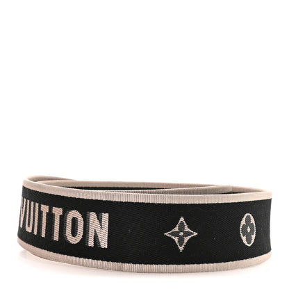 Louis Vuitton Jacquard Diane Shoulder Strap Black Ivory 2 of 4