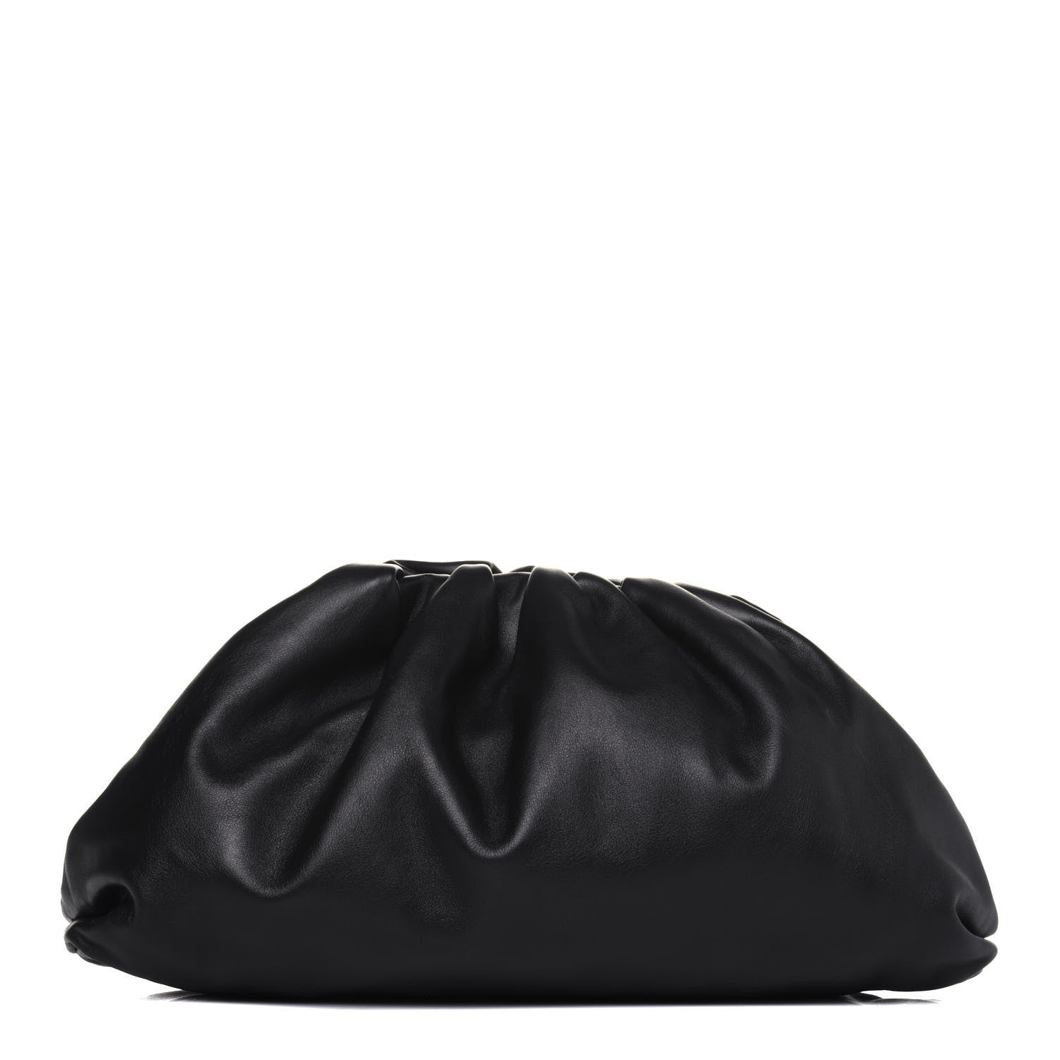 Bottega Veneta Smooth Butter Calf The Pouch Oversized Clutch Black 1 of 11