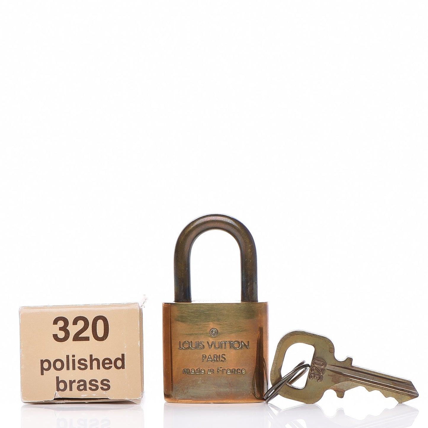 Brass Lock and Key Set #320