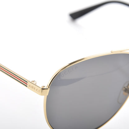 Gucci Aviator Sunglasses GG0237S Gold 9 of 10