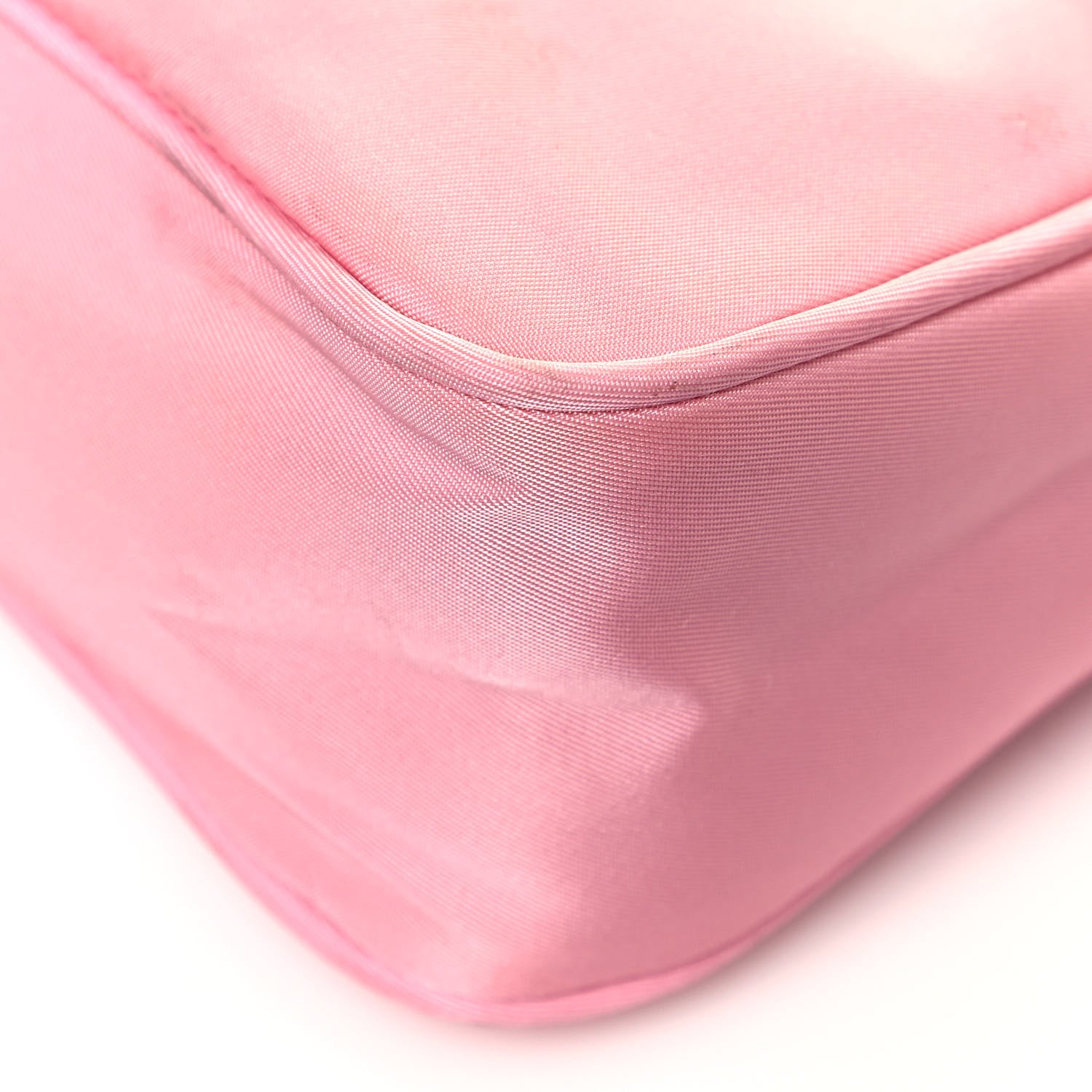 Prada Tessuto Nylon Saffiano Mini Re-Edition 2000 Bag Rosa 12 of 15