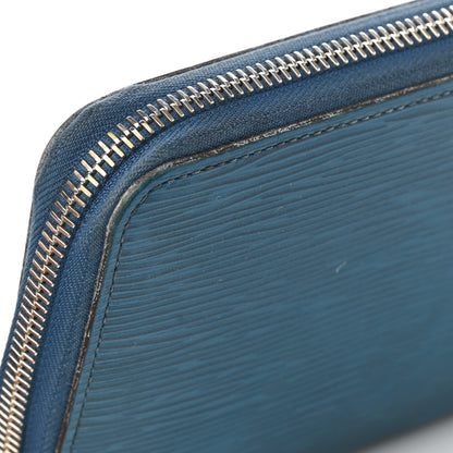 Louis Vuitton Epi Zippy Organizer Wallet Bleu Celeste 8 of 8