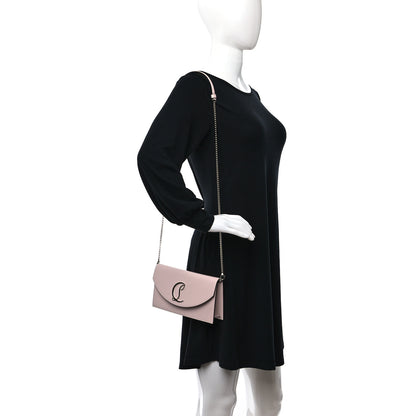 Christian Louboutin Calfskin Loubi54 Crossbody Clutch Rose de Chine 2 of 8