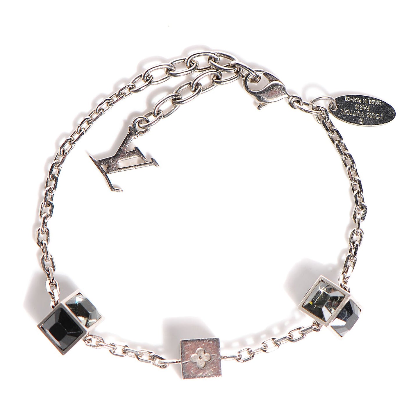 Swarovski Gamble Damier Bracelet Silver