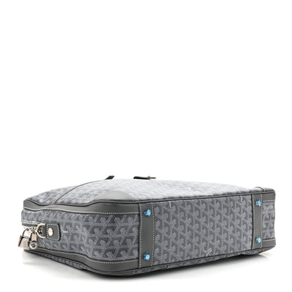 Goyard Goyardine Ambassade MM Briefcase Grey 6 of 19