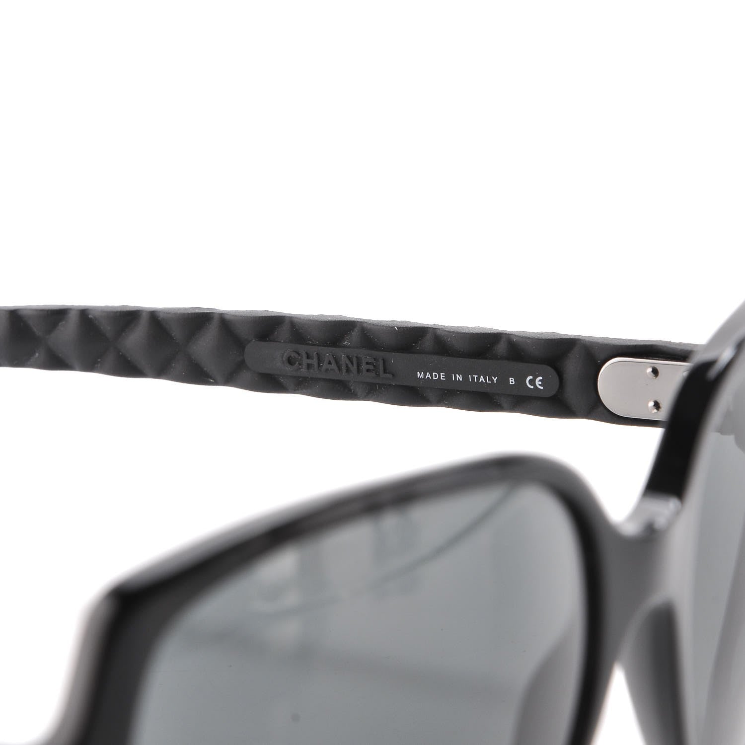 Chanel Quilted CC Sunglasses 5289-Q Black 6 of 7
