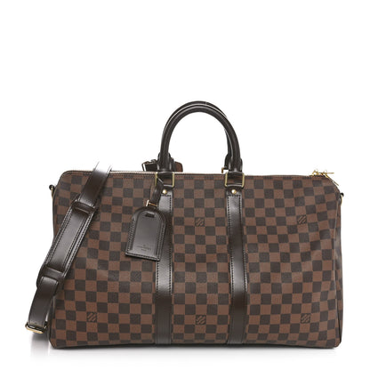 Louis Vuitton Damier Ebene Keepall Bandouliere 45 1 of 10