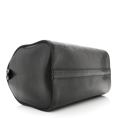 Louis Vuitton Epi Speedy 25 Black 4 of 11