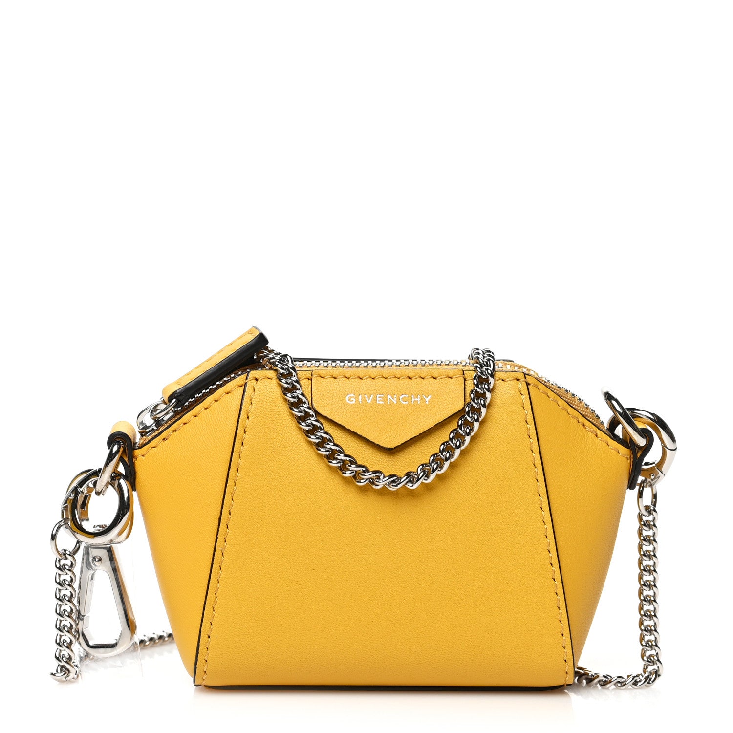 Givenchy Lambskin Baby Antigona Dark Yellow 1 of 7