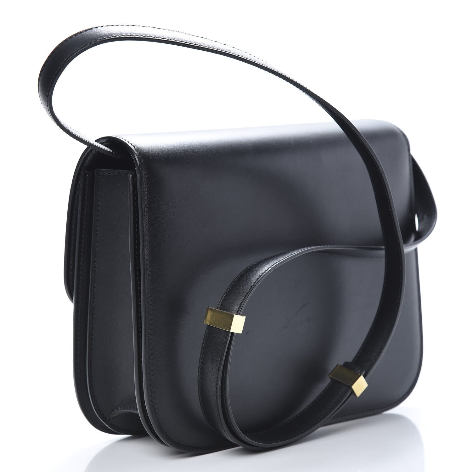 Celine Box Calfskin Medium Classic Box Flap Bag Black 3 of 10
