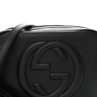 Gucci Pebbled Calfskin Small Soho Disco Bag Black 9 of 12
