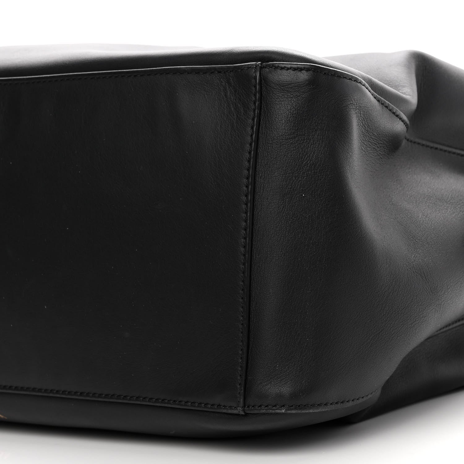 Versace Vitello Virtus Tote Black 9 of 9