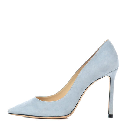 Jimmy Choo Suede Romy Pumps 36.5 Blue 1 of 17