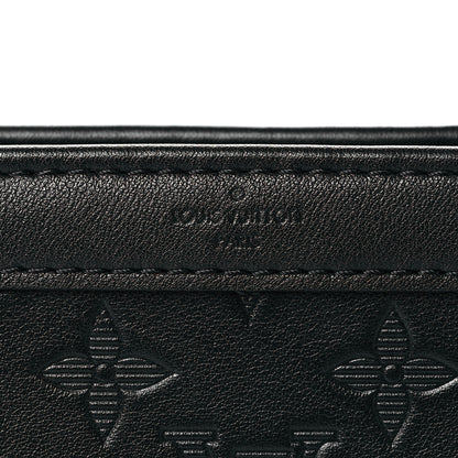 Louis Vuitton Calfskin Monogram Shadow Gaston Wearable Wallet 5 of 10