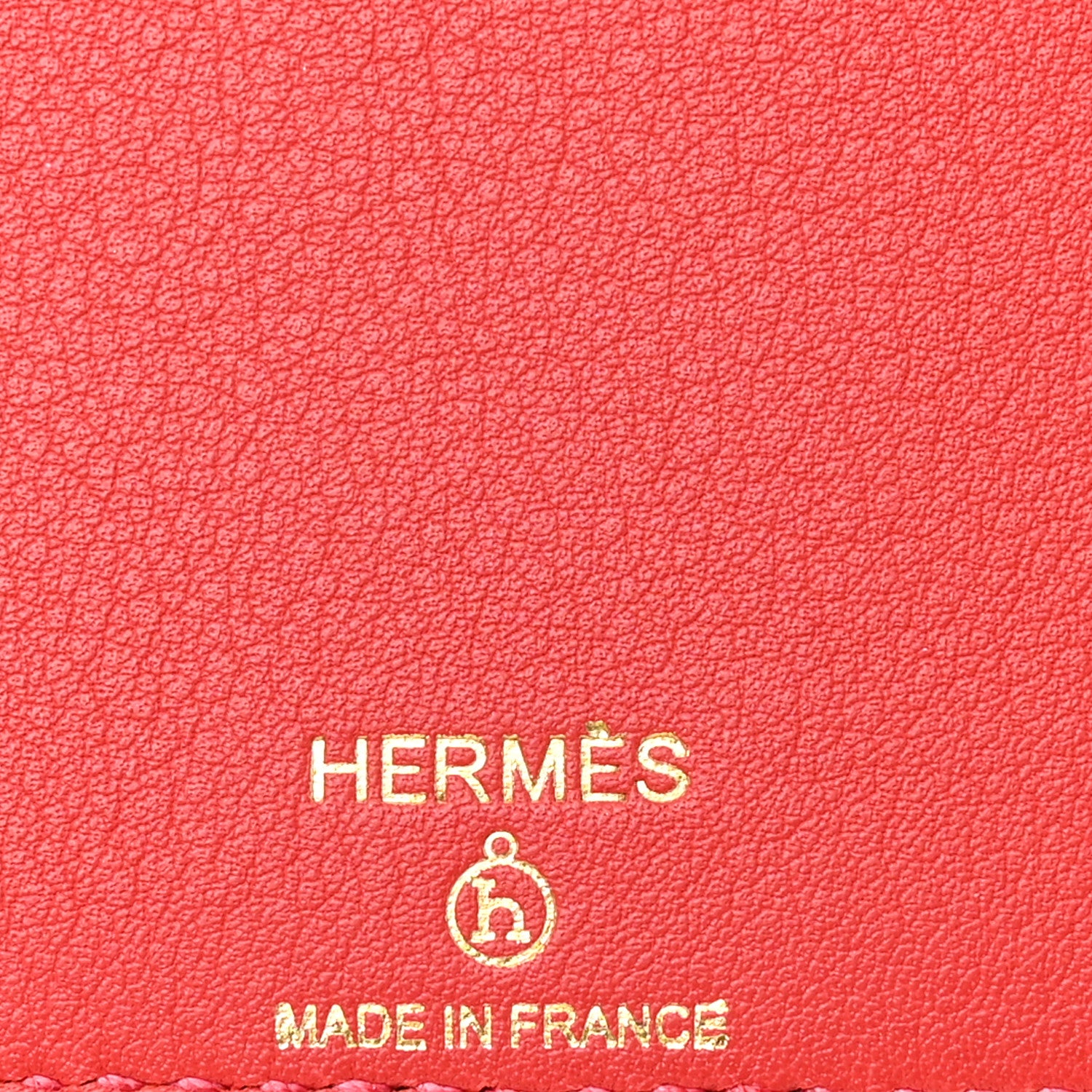Hermes Epsom Swift Petit H Cat Flat Case Black Multicolor 5 of 6