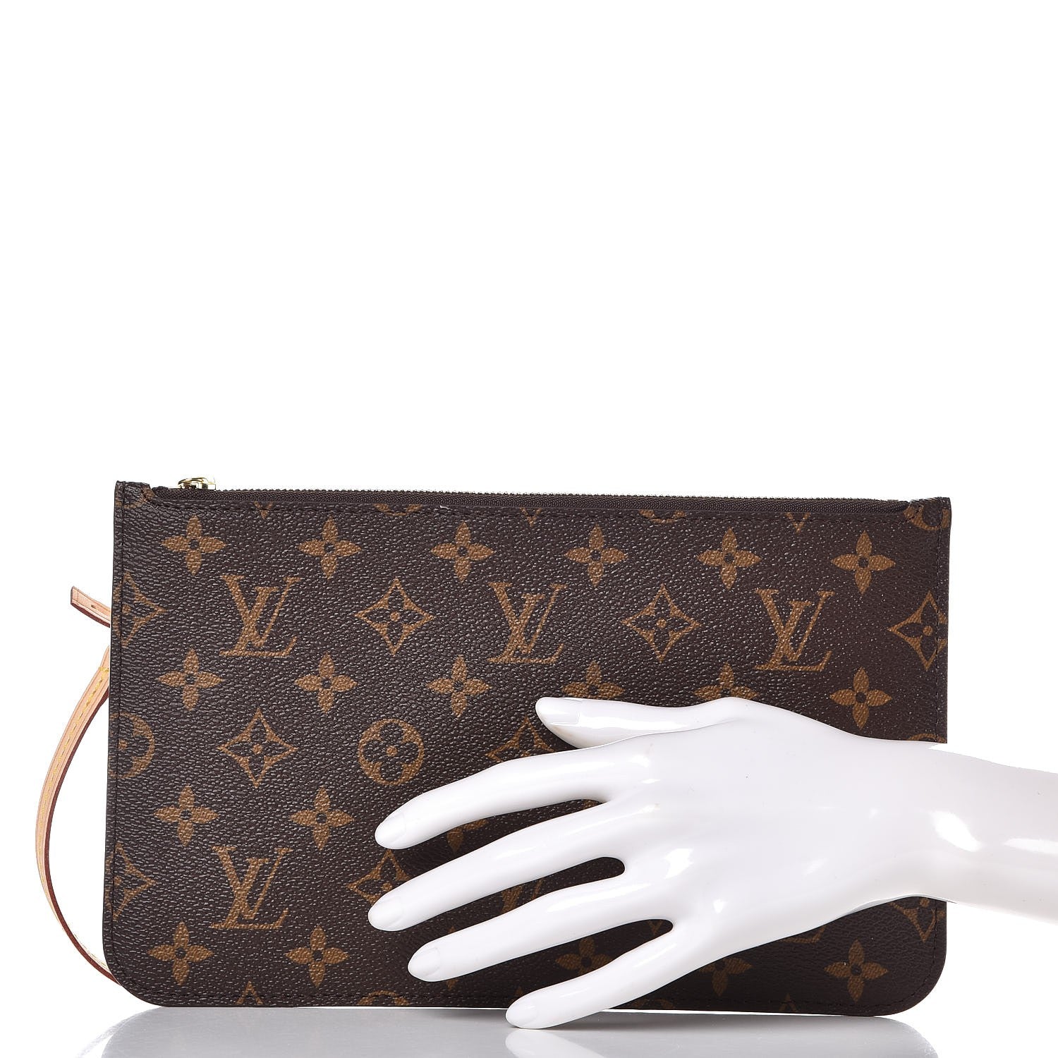 Louis Vuitton Monogram Neverfull MM GM Pochette 2 of 9