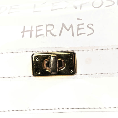Hermes Vinyl Souvenir De L'Exposition Kelly Transparent 6 of 8