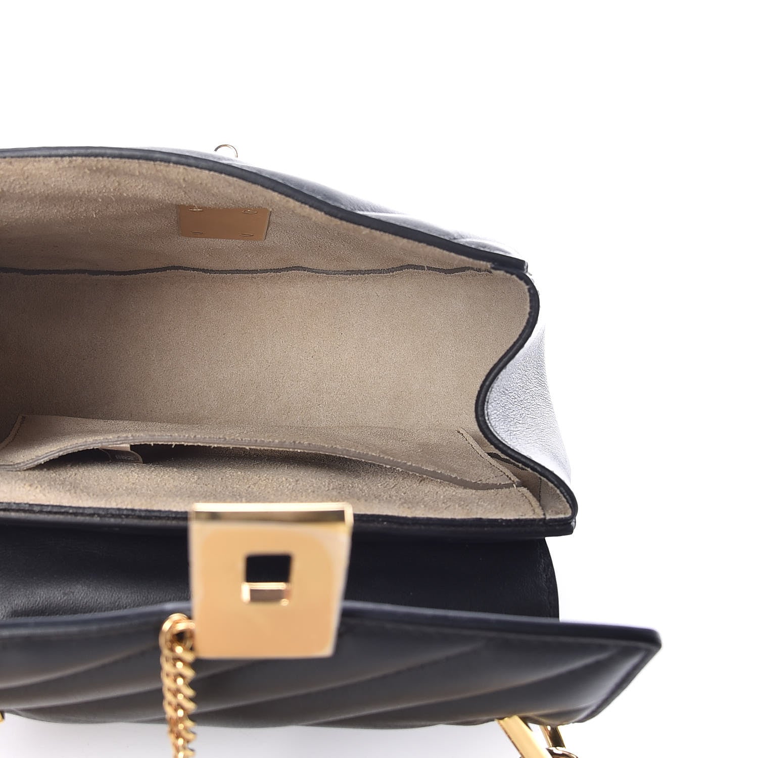 Chloe Calfskin Quilted Mini Drew Bijou Shoulder Bag Black 5 of 11