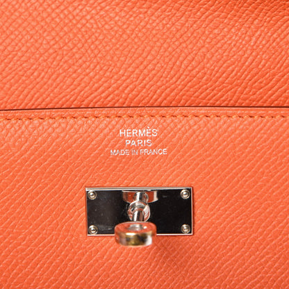 Hermes Epsom Kelly Longue Wallet Mangue 6 of 10