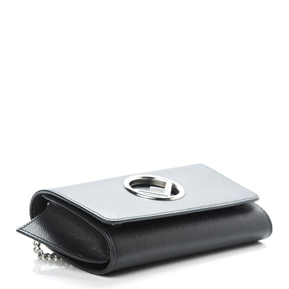 Fendi Vitello Cruise F is Fendi Wallet on Chain Black 4 of 11