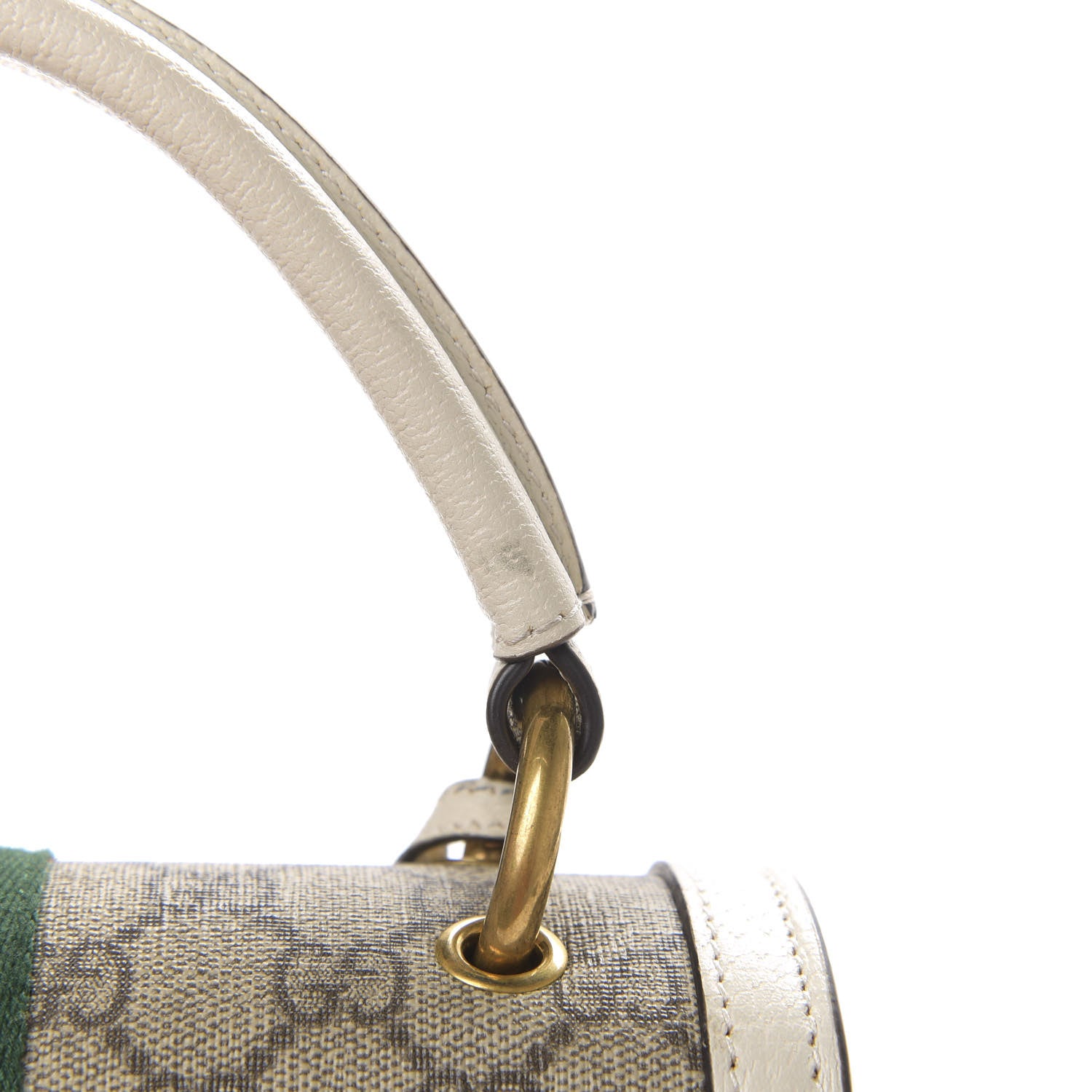Gucci GG Supreme Monogram Small Queen Margaret Top Handle Bag White 12 of 13
