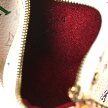 Louis Vuitton Monogram Multicolor Berlingot Coin Purse White 5 of 6