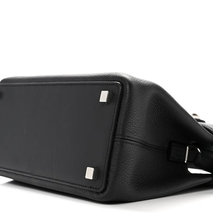 Hermes Togo Swift Medor Bag Black 10 of 12