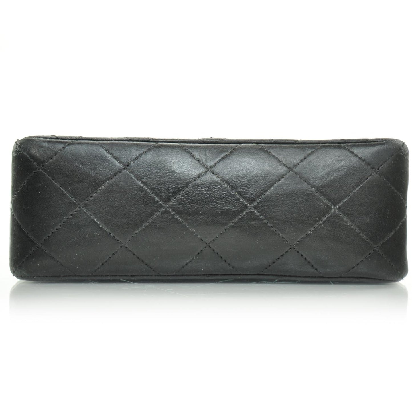 Lambskin Quilted Mini Flap Black GHW