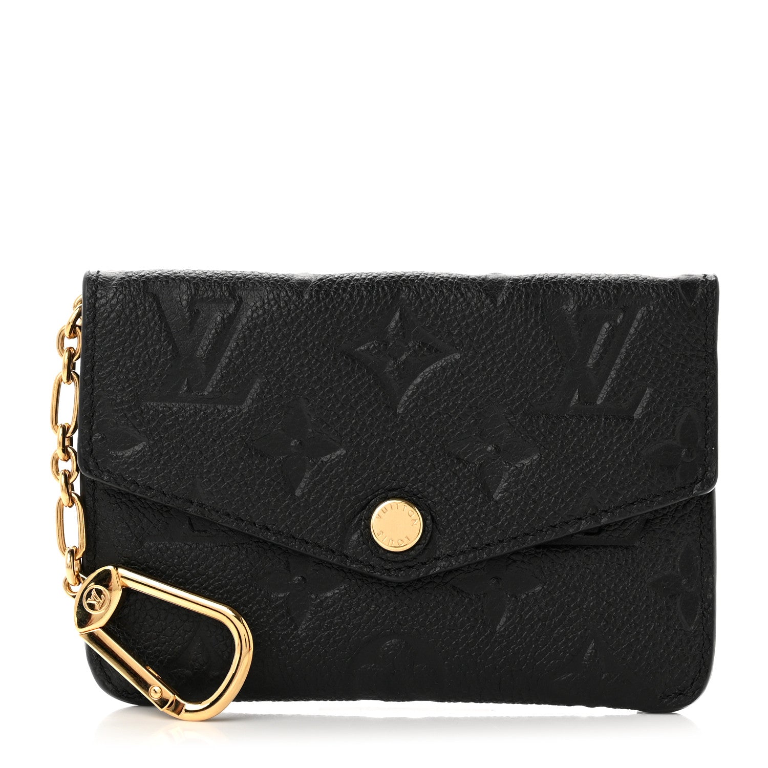 product image of LOUIS VUITTON Empreinte Key Pouch Black FASHIONPHILE