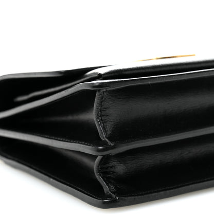 Saint Laurent Calfskin Medium Monogram Sunset Black 9 of 10