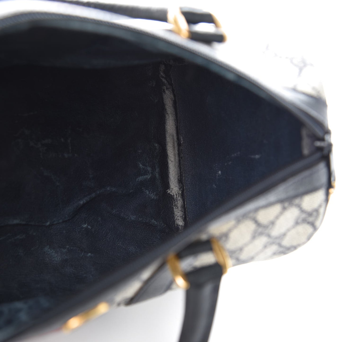 Monogram Web Boston Navy