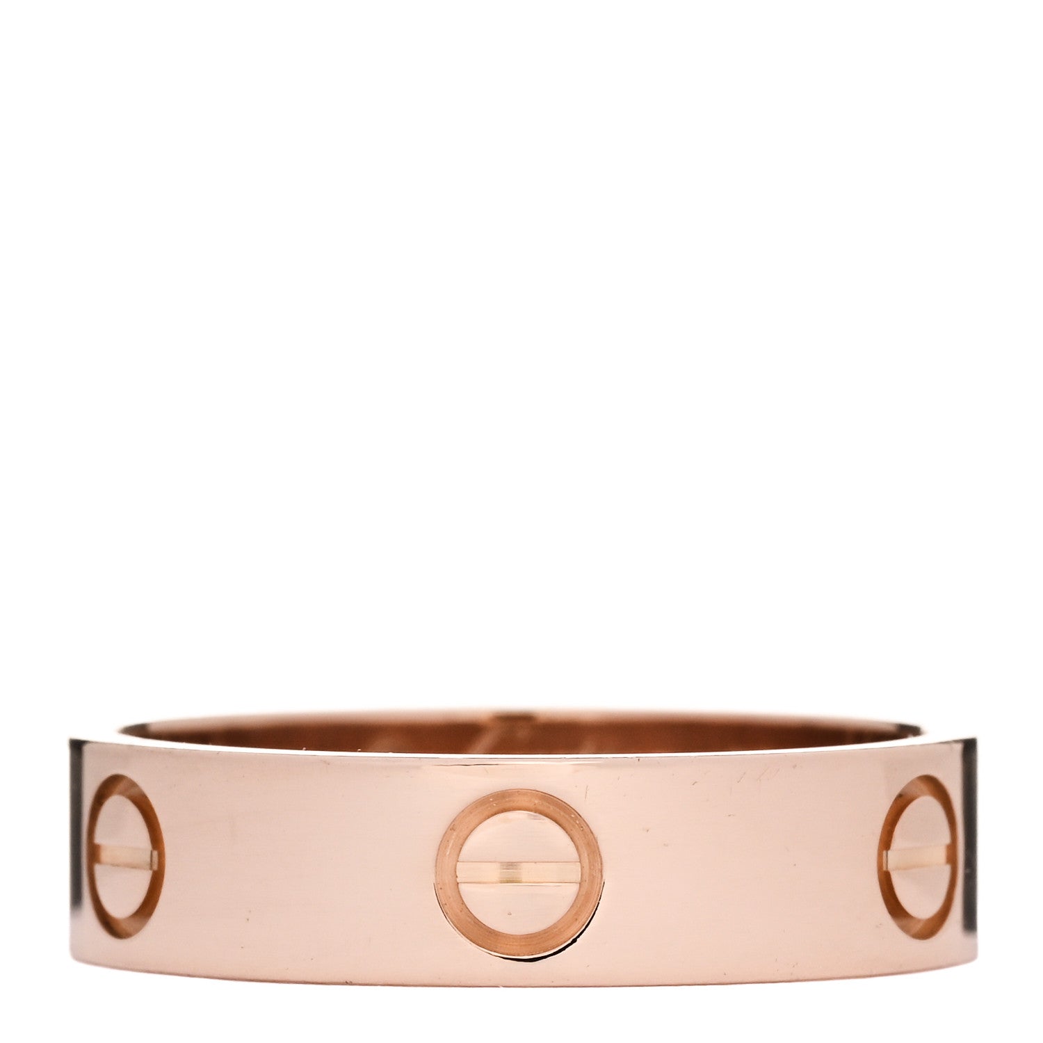 Cartier 18K Pink Gold 5.5mm LOVE Ring 62 10 1 of 4