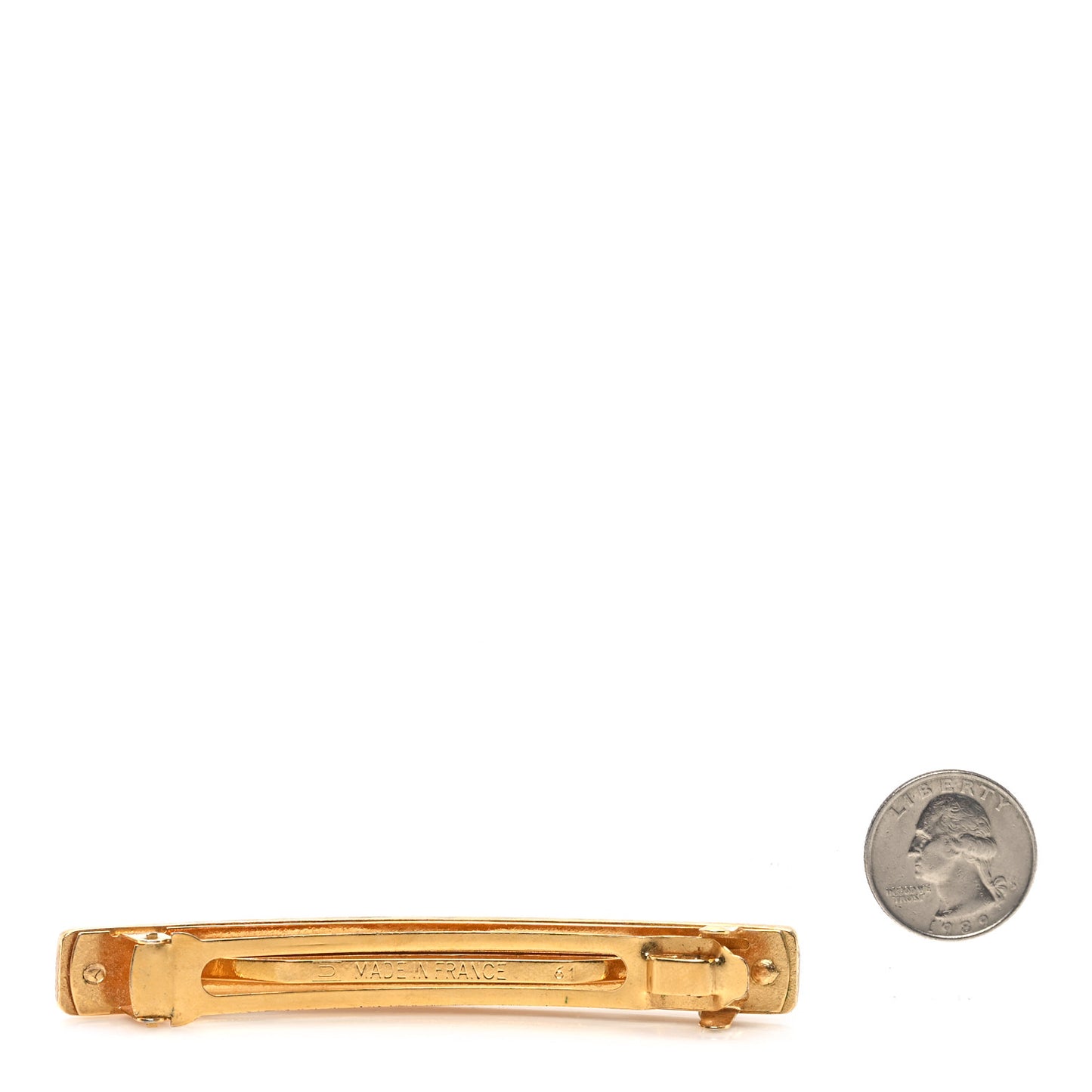 Coco Hair Clip Barrette Gold