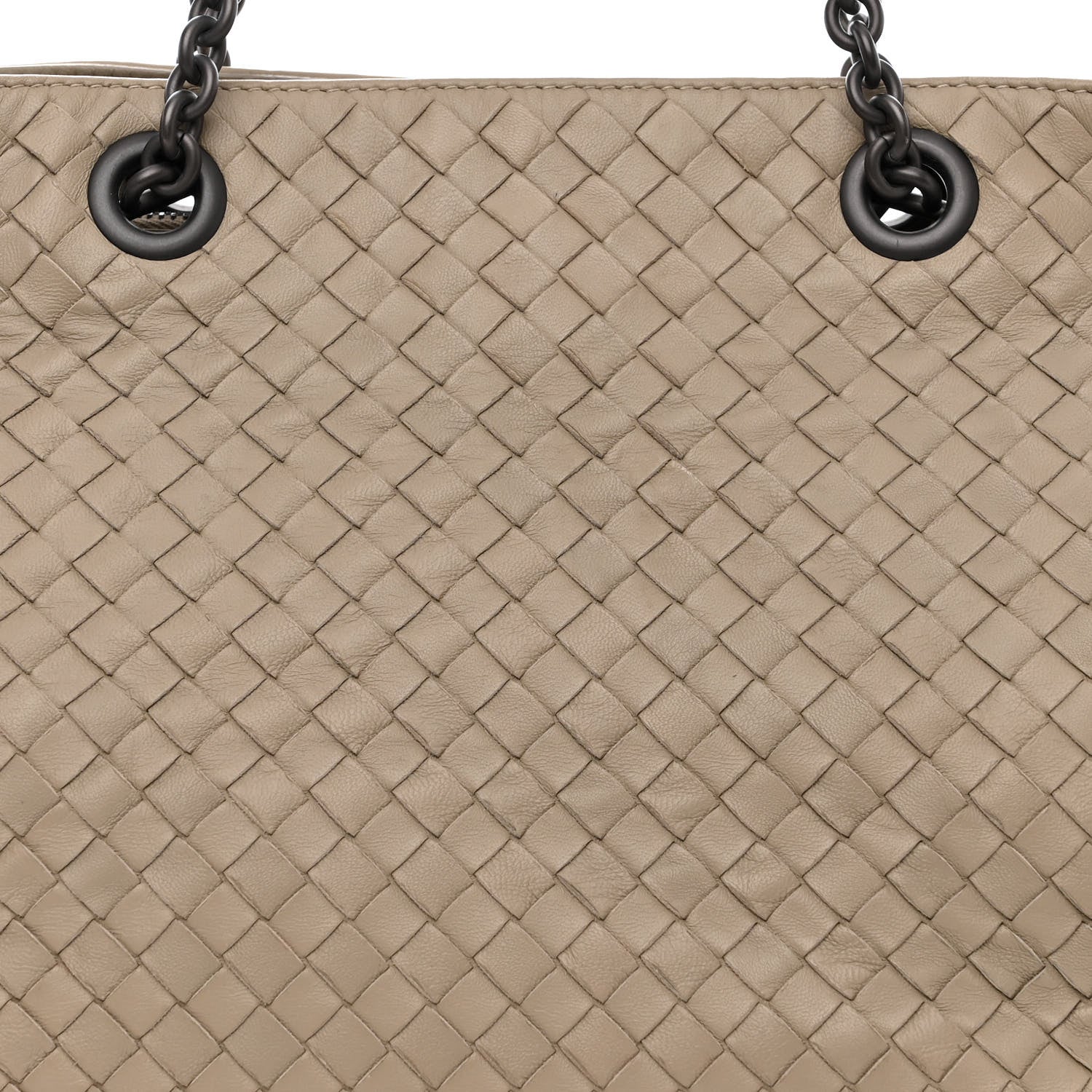 Bottega Veneta Nappa Intrecciato Top Handle Tote Fume 11 of 17