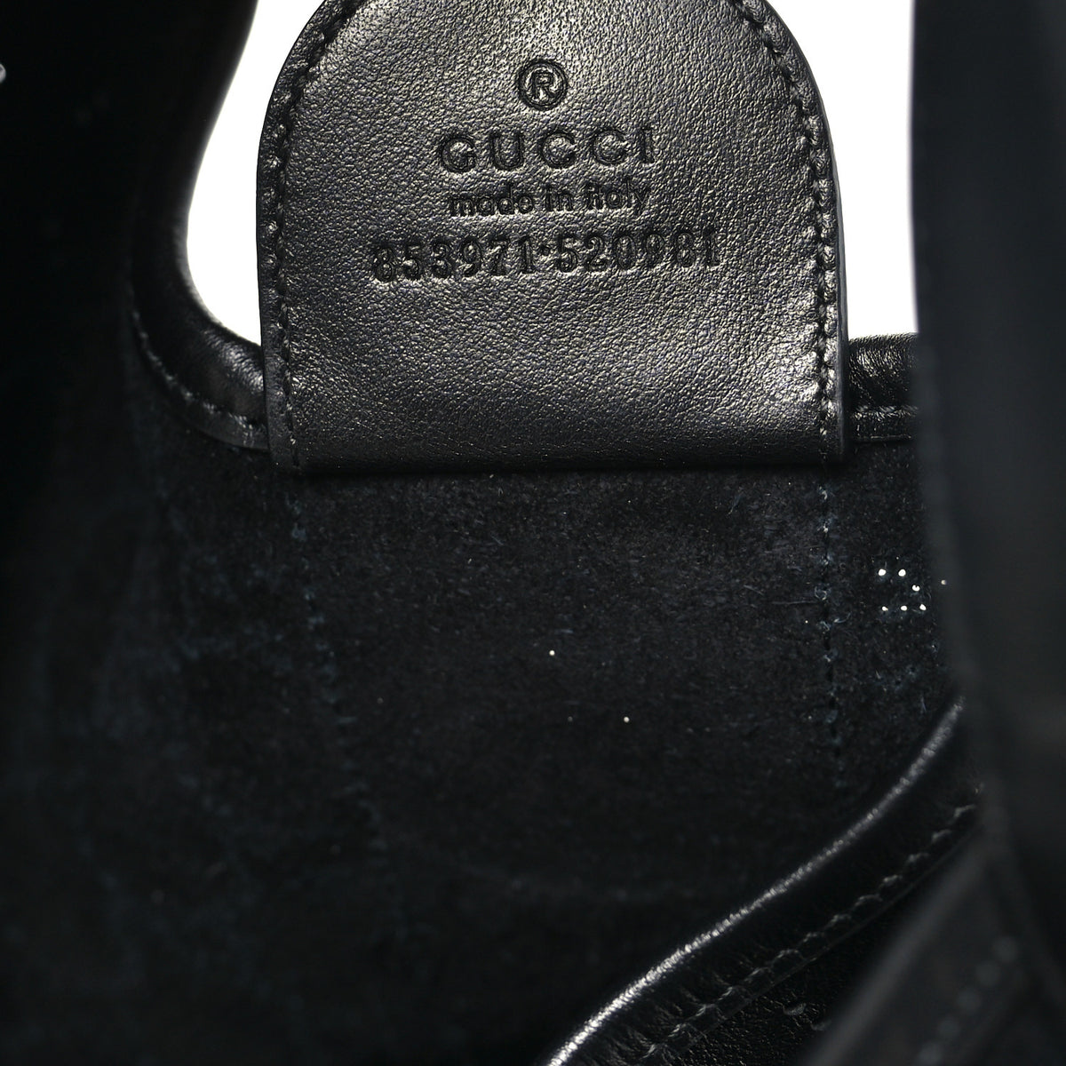 Soft Perforated Calfskin Large Giglio Tote Black