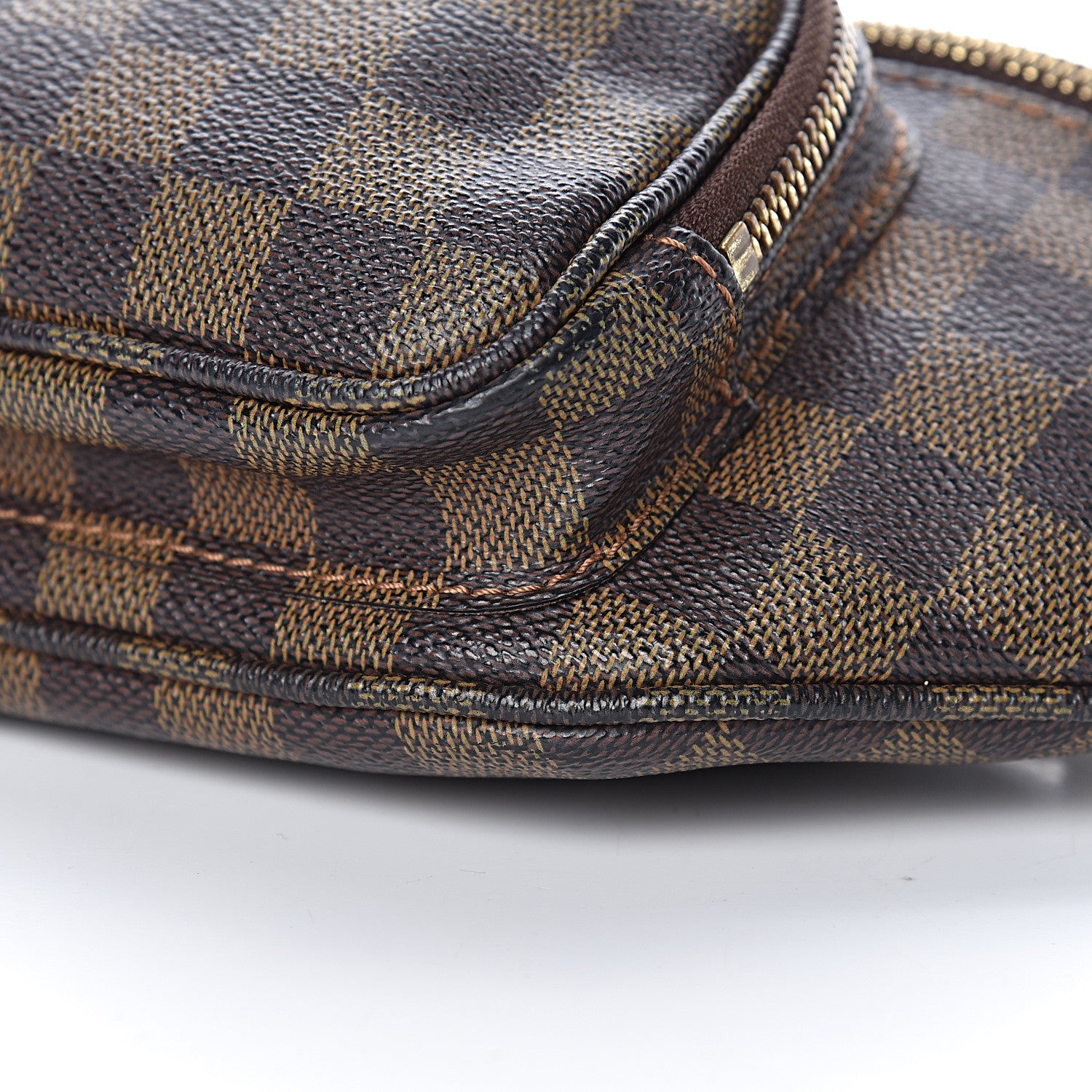 Louis Vuitton Damier Ebene Melville Bum Bag 8 of 9