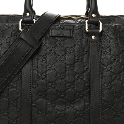 Gucci Guccissima Signature Eden Briefcase Black 8 of 13
