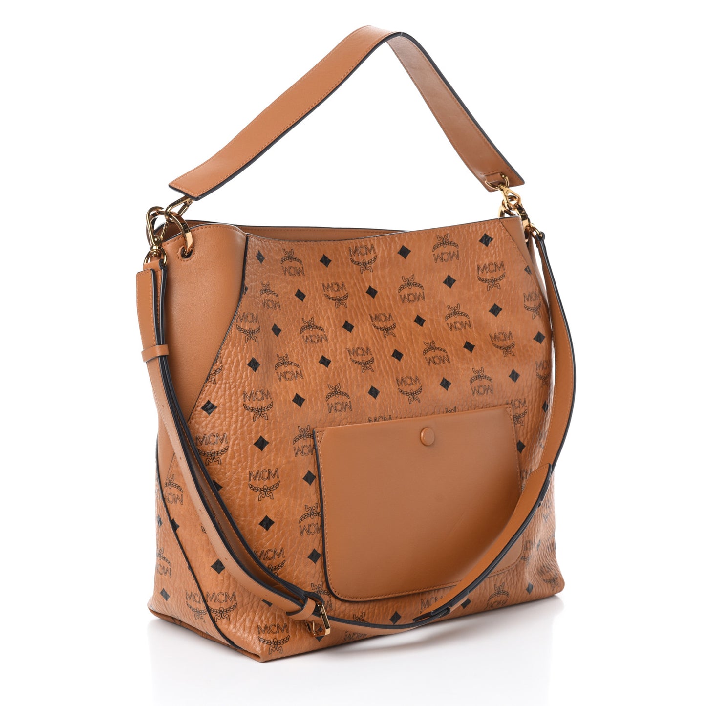 Visetos Large Klara Hobo Cognac