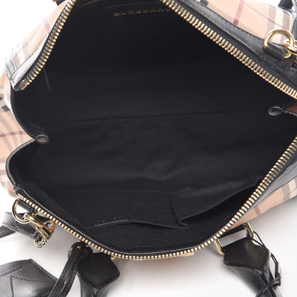 Burberry Haymarket Check Small Gladstone Black 5 of 10