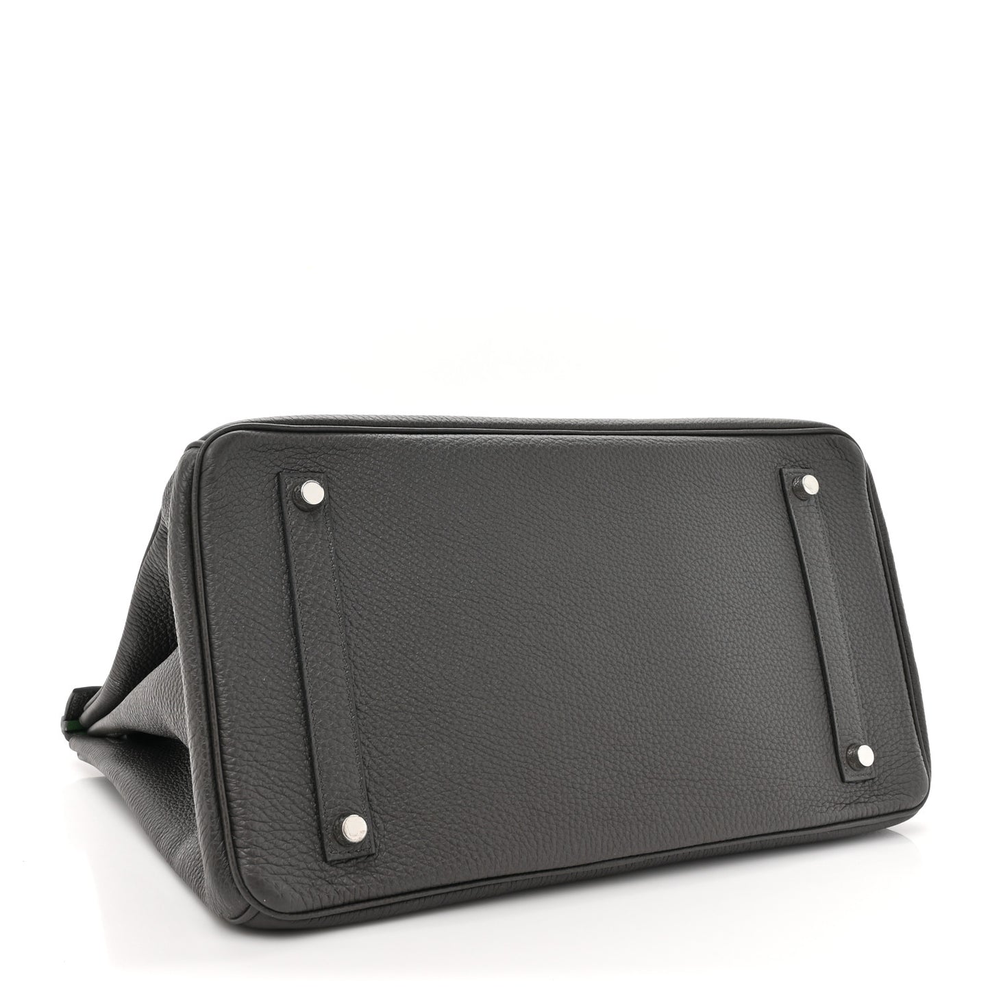 Togo Horseshoe Birkin 35 Graphite Vert Bengale
