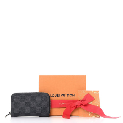 Louis Vuitton Damier Graphite Zippy Coin Purse Vertical 9 of 9