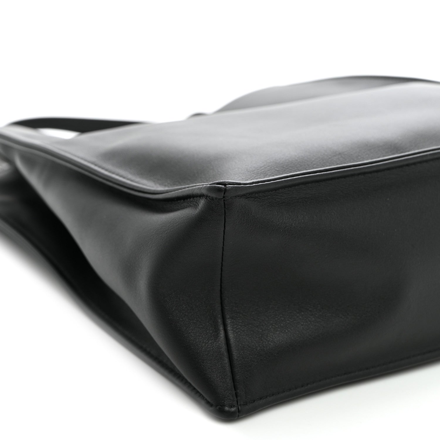 Chanel Calfskin Small Shopping Bag Black 9 of 10